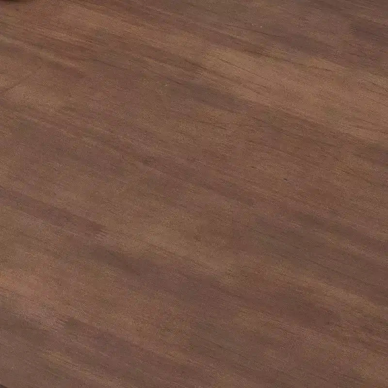 Scrivania in legno di gomma naturale, stile rustico, singola