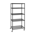 Seville Classics UltraDurable 5-Tier NSF Steel Wire Shelving Unit, 36 W x 24 D x 75 H