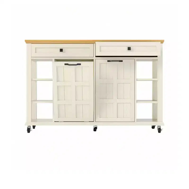Libreria bianca a 4 ripiani con 2 cassetti e 2 ante