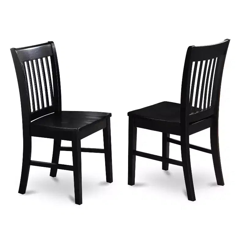Set da pranzo da 3 pezzi per 2 persone, tavolo in legno e sedie in similpelle