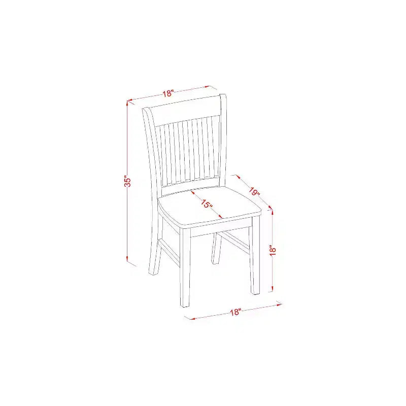 Set da pranzo da 3 pezzi per 2 persone, tavolo in legno e sedie in similpelle